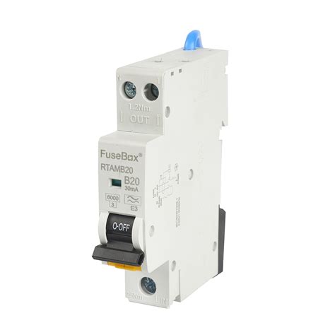 Fusebox Mini Rcbo A Ma Ka Type A B Curve Dtr Electrical Supplies