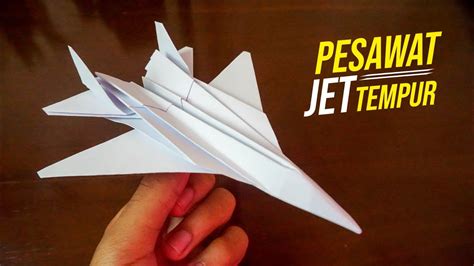 Cara Membuat Pesawat Jet F Tomcat Dari Kertas Origami Pesawat