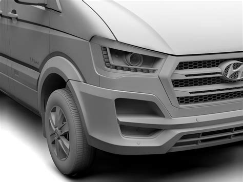 Hyundai H350 Van Lwb 2017 3d Model By Creator 3d