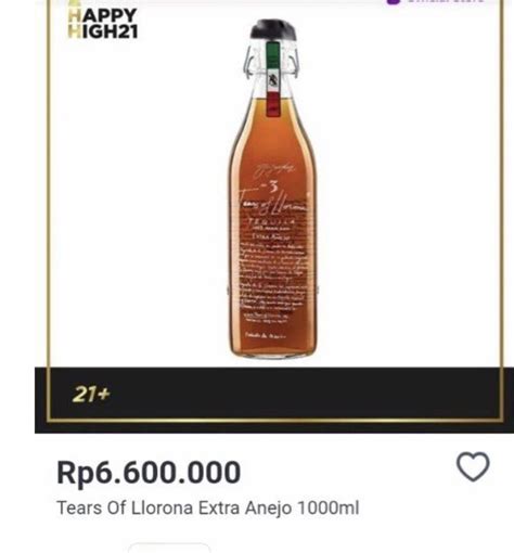 Tequila Llorona Extra Anejo Looking For On Carousell