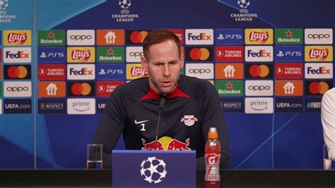 RB Leipzig's manager Marco Rose and Péter Gulácsi preview their UCL last 16 match with Real Madrid