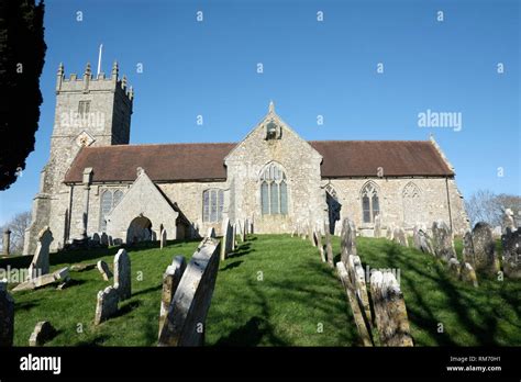 All Saints Church Godshill Isle Of Wight UK Stock Photo Alamy