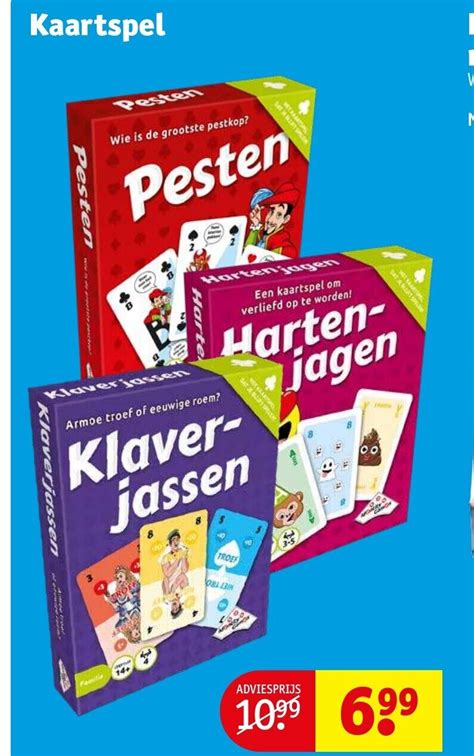 Kaartspel Aanbieding Bij Kruidvat