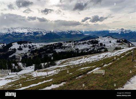 Rigi in winter in central switzerland hi-res stock photography and ...