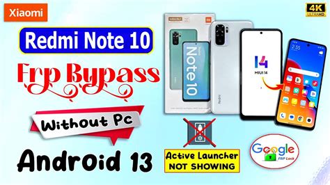 Xiaomi Redmi Note 10 Frp Bypass 🆕 Android 13 Without Pc 🔥 Activity