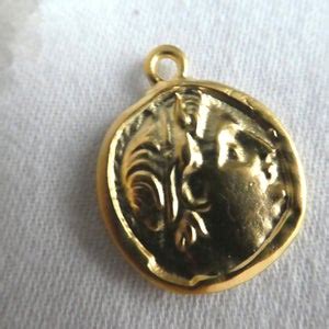 Gold Ancient Greek Coin Replica-gold Plated Coin-20mm 1 Piece medallion ...