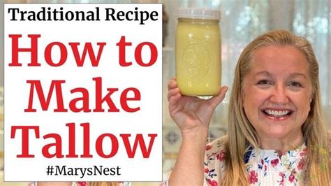 How To Render Beef Fat To Make Tallow How To Render Suet