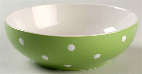 Dots Green Soup Cereal Bowl By Signature Replacements Ltd