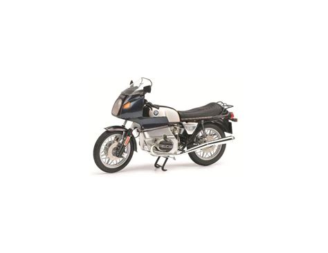 Schuco SH6508 BMW R 100 RS BLUE SILVER 1 10 Modellino