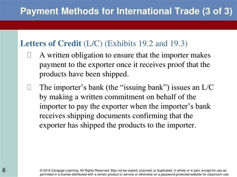 PPT International Trade Finance Methods And Payment Options