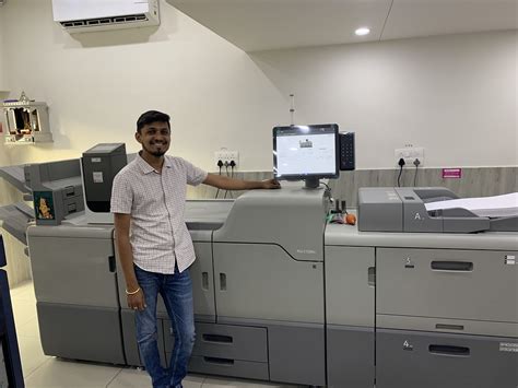 Rajkots Fast Color Lab Buys Ricoh Pro C7200X Monotech Systems Limited