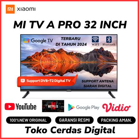 Jual MI TV A Pro 32 INCH GTV XIAOMI ANDROID SMART TV DIGITAL FHD 32