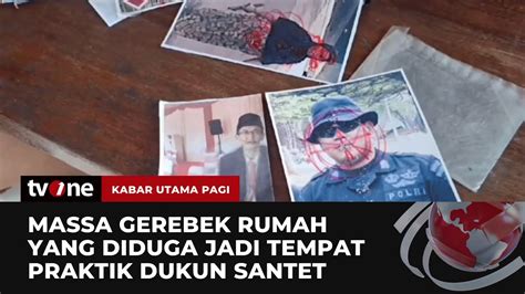 Warga Ciputat Gerebek Rumah Yang Diduga Dukun Santet Ada Senjata Api