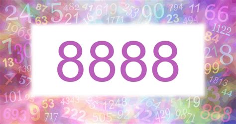 8888 numerología y el significado espiritual