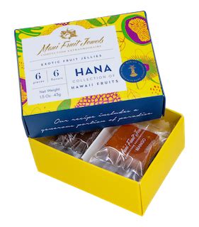 Hana Collection Of Exotic Fruit Jellies Maui Fruit Jewels Tutu S