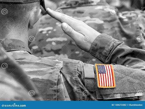 US soldier salute. US army editorial photography. Image of honor ...