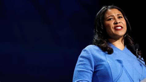 San Francisco Mayor London Breed Says Gmas Crime Concerns Are Overblown