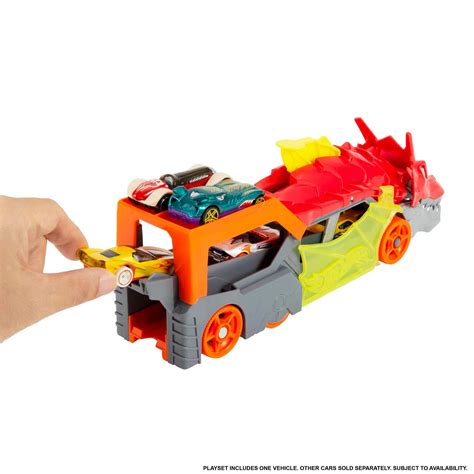 Hot Wheels City Caminhão Reboque do Dragão Mattel GTK Games Toys