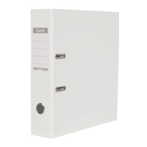 Bantex A4 70mm PP Lever Arch File White My Online Stationery