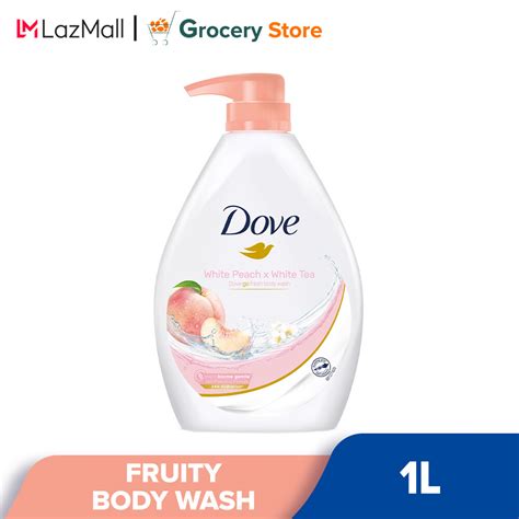 Dove Go Fresh Shower Gel White Peach X White Tea 1l Lazada