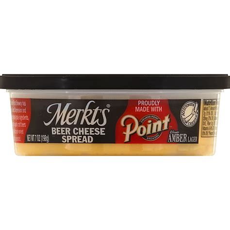 Merkts Point Amber Classic Beer Cheese | Specialty Cheese Spreads ...