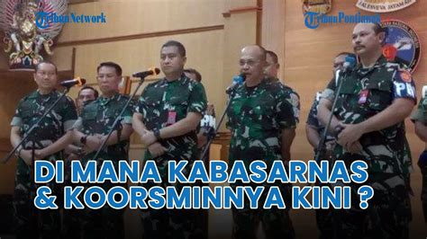 Belum Ditetapkan Tersangka Oleh TNI Di Mana Kepala Basarnas Dan