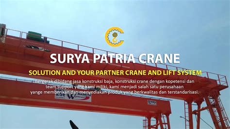 Supplier Mesin Derek Surabaya CV Surya Patria Crane