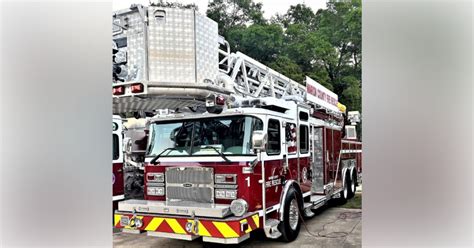 Marion County Fire Rescue Welcomes Two New Platform Fire Trucks To