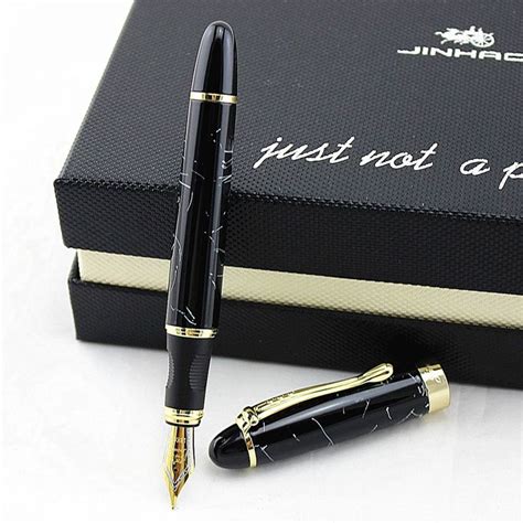 Jinhao Pluma Estilogr Fica De Metal De Alta Calidad Plumas Cl Sicas De