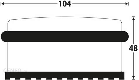 Metalbud Odbojnik Stoper Ogranicznik Do Drzwi Niski Czarny Odncz