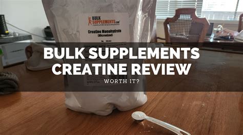 5 Months Taking Bulk Supplements Creatine (My Review 2024) - Lift Big ...