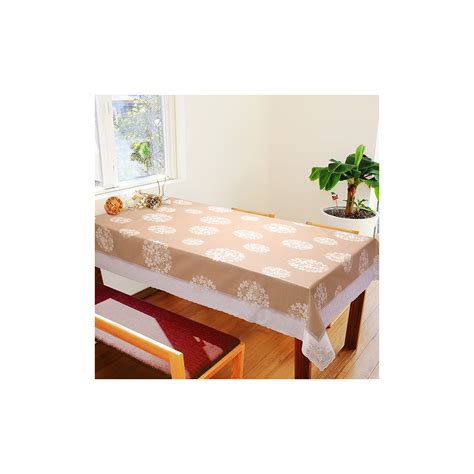 Круглая скатерть Meiwa 152 см, белый, бежевый 7554 - выгодная цена ...