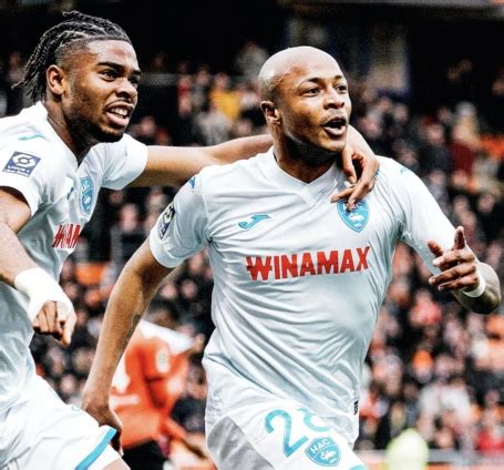 Andre Ayew Scores Twice To Snatch Draw For Le Havre