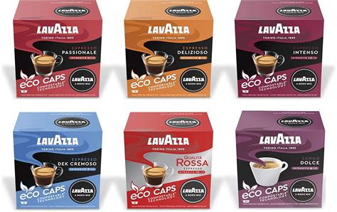 Lavazza A Modo Mio Eco Capsules Variety Pack Favourites Set