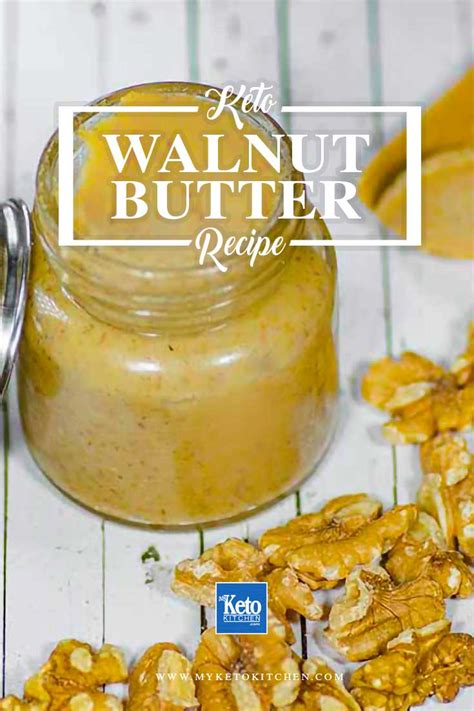 Walnut Butter Recipe - Very healthy 2 Ingredient - Omega 3's & 6's