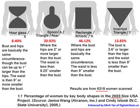 Technical Body Shape Measurements – Digital Citizen