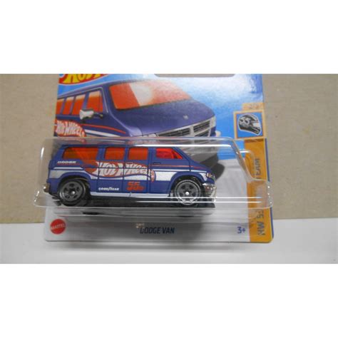 DODGE VAN SERIE B TH BLUE GOODYEAR RACE TEAM HOT WHEELS BCN STOCK CARS