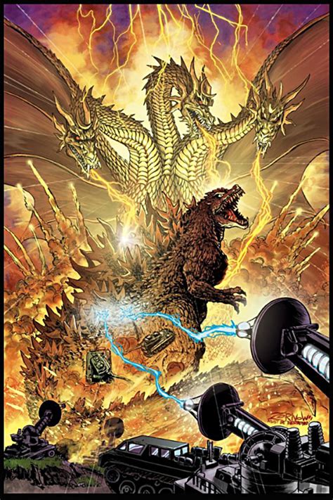 Yellowmenace: Godzilla Art Collection