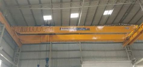 Stalmac Box Type Double Beam Eot Crane Lifting Speed Mpm At