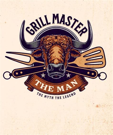 Grill Master T Shirt Design Template — Customize It In Kittl