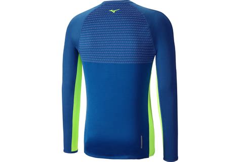 Mizuno Camiseta Manga Larga Breath Thermo Body Mapping Crew En