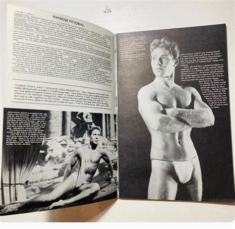 Physique Pictorial Beefcake Male Erotic Magazine 50s Etsy