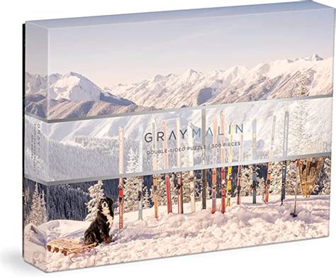 Amazon Gray Malin The Winter Holiday Piece Double Sided Puzzle