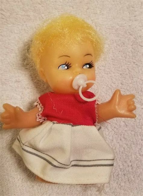 VTG TWO Plastic Adult Doll Head Blonde Nude Doll Moveable Arms