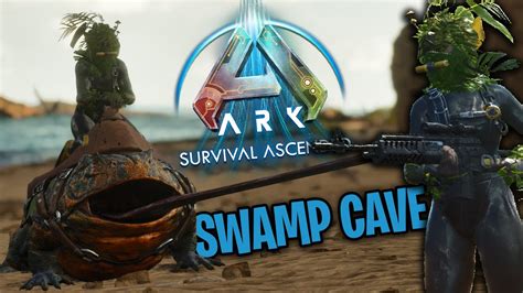 Swamp Cave in ARK Survival Ascended! - YouTube