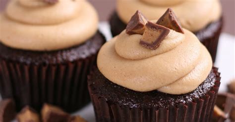 Glorious Treats Chocolate Peanut Butter Cupcakes Recipe