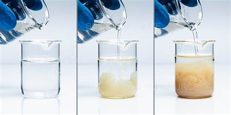 Manganese(II) hydroxide precipitate | Stock Image - Science Source Images