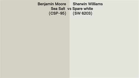 Benjamin Moore Sea Salt Csp Vs Sherwin Williams Spare White Sw