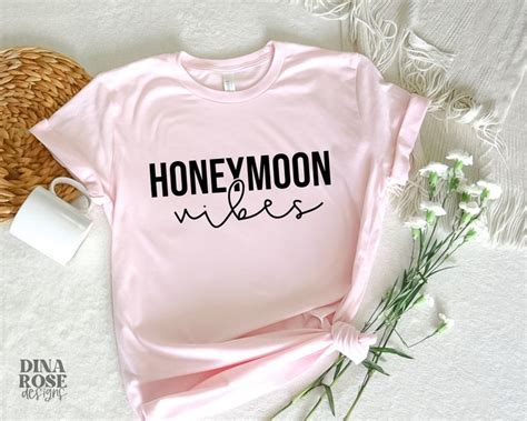 Honeymoon Vibes Svg Honeymoon Svg Just Married Svg Wedding Svg