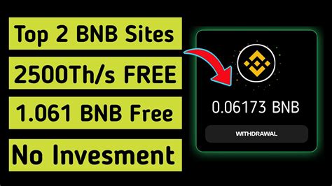 Top Free Bnb Mining Sites Free Crypto Mining Sites Earn